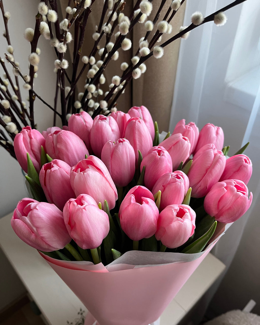 Tulipán csokor - 20 szálas