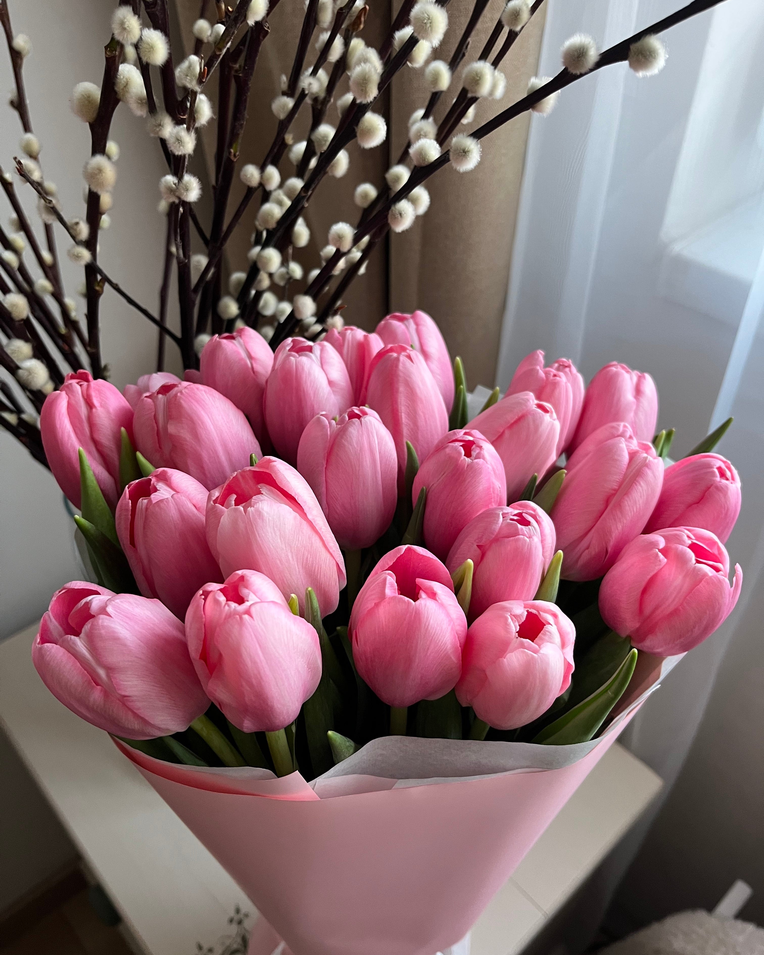 Tulipán csokor - 10 szálas